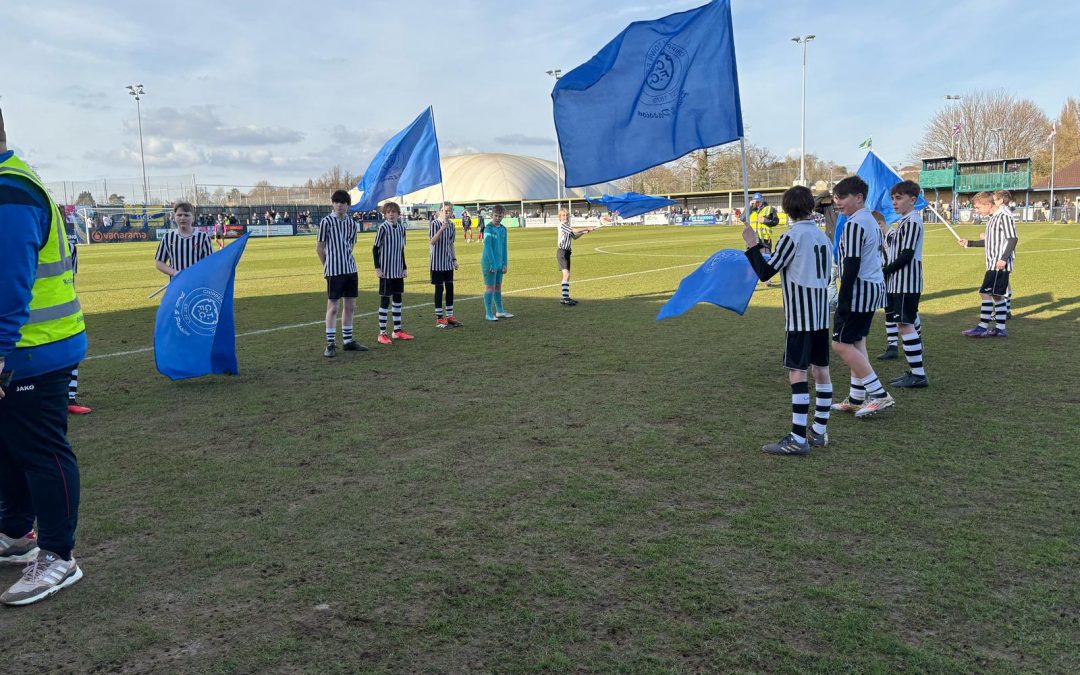 Chippenham Town guard of honour