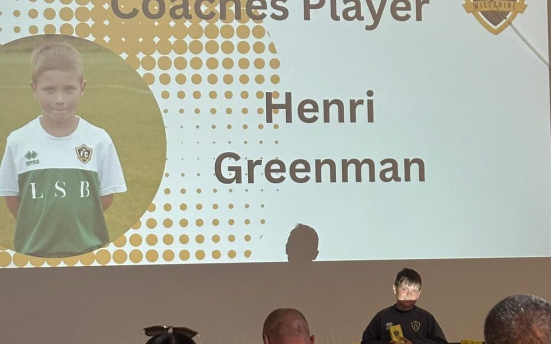 Player of the year – FC Wiltshire JPL